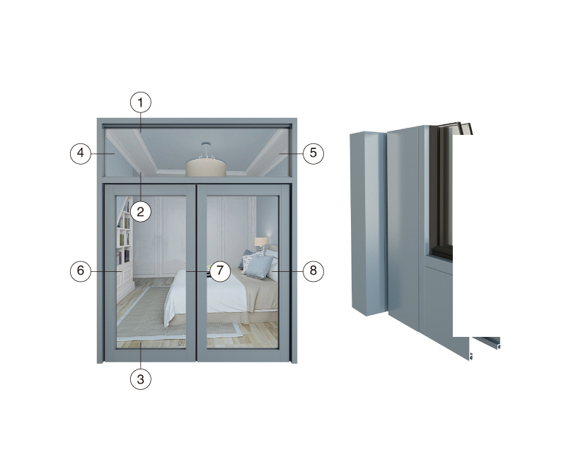 DTM100推拉门系列