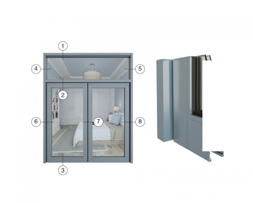 DTM100推拉门系列
